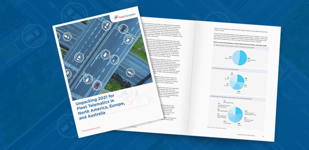 Ausblicksbericht 2021 von Fleet Complete gibt wichtige Einblicke in den Wandel der Telematikbranche